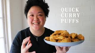 QUICK CURRY PUFFS RECIPE [upl. by Uri]