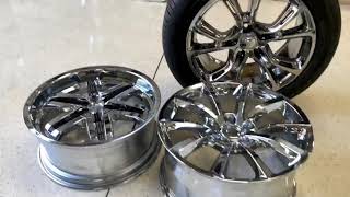 Wheels Chrome Types  Hexavalent l Trivalent PVD  Chrome Plating Rims [upl. by Arimat]