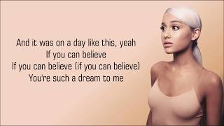 Ariana Grande  REM Lyrics [upl. by Hwu842]