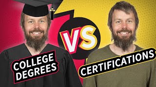 Degrees vs Certifications Choose Your Path Wisely [upl. by Atnahs970]