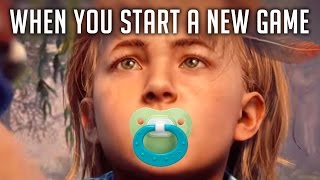 Horizon Zero Dawn 10 Things To Know When Starting A NEW GAME [upl. by Carilyn]