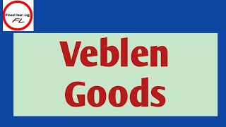 Veblen Goods [upl. by Eiduam52]