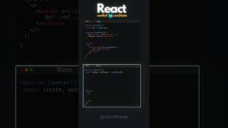 useRef vs useState in react [upl. by Amoakuh]