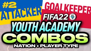 FIFA 22 YOUTH ACADEMY COMBOS 2 [upl. by Elgna234]