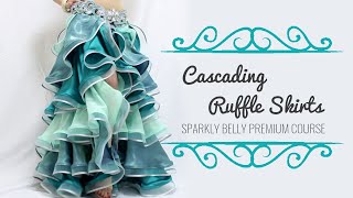 Make your own Cascading Ruffle Skirts [upl. by Kirkpatrick]