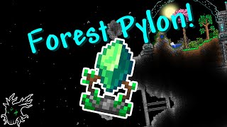 The Forest Pylon  Terraria 14 [upl. by Nnawtna]