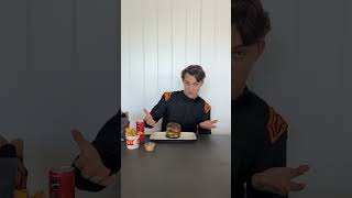 Oscar Piastri Taste Tests His Grilld Burger [upl. by Bluefarb]