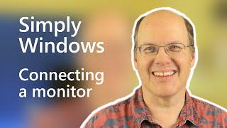 Windows 10  How to connect a monitor [upl. by Uella116]