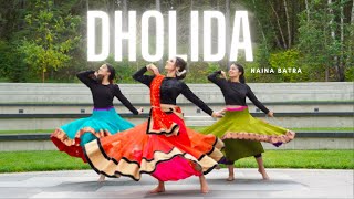 DHOLIDA Navratri Dance Cover  Naina Batra  Loveyatri [upl. by Salomie]