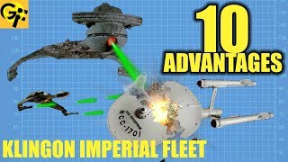 10 Advantages KLINGON IMPERIAL FLEET Star Trek [upl. by Rebmat849]