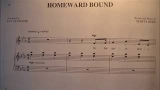 Homeward Bound Piano Accompaniment [upl. by Alarick]