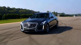 2014 Cadillac CTS first drive  Consumer Reports [upl. by Attenrev]