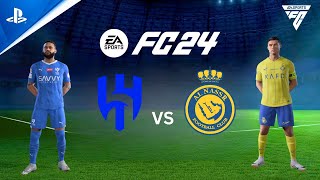 FULL MATCH  AlHilal vs AlNassr  Saudi Pro League  EA SPORTS FC 24 PS5 [upl. by Tarsus180]