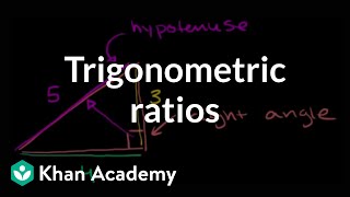 Basic trigonometry  Basic trigonometry  Trigonometry  Khan Academy [upl. by Allesor]