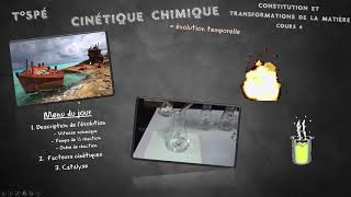 Cours 4  Cinétique chimique [upl. by Eddina896]