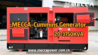 MECCA POWERSoundproof Cummins Diesel Generator Set [upl. by Florine226]