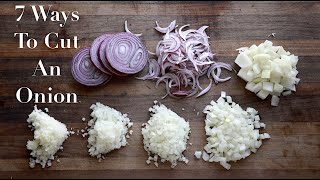 7 Different Ways To Cut An Onion [upl. by Nosredna]