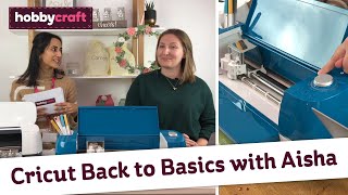 Hobbycraft LIVE Cricut Back to Basics [upl. by Swen]