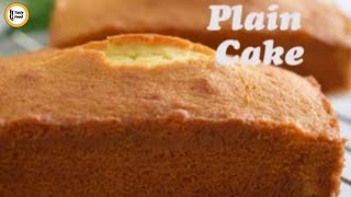 Plain Cake Recipe By Tasty Food [upl. by Zaob]