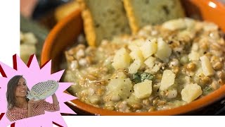 Zuppa di Farro e Verza [upl. by Airdnekal]