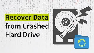 How to Recover Data from CrashedDamaged Hard Drive Simplest Way [upl. by Kitrak]