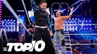 The Hardy Boyz’s greatest moments WWE Top 10 June 3 2021 [upl. by Gay]