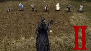 Sauron vs Gondor heroes REMATCH [upl. by Esimorp]