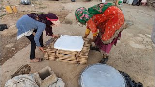 Nomadic life in Iran A nomadic family with different facilities [upl. by Atenahs]