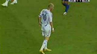 Zidan vs Materazzi WC2006 HTV2 [upl. by Abehsat]