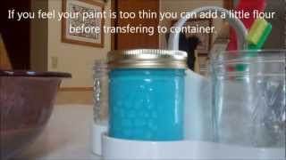 Homemade Recipe for Tempera Paint [upl. by Hatcher]