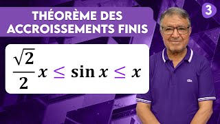 Théorème des accroissements finis TAF  Ex3 [upl. by Fafa]