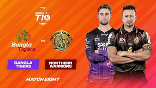 Match 8 HIGHLIGHTS  Bangla Tigers vs Northern Warriors  Day 3  Abu Dhabi T10 Season 5 [upl. by Znarf]