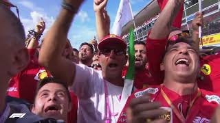 Formula 1  ItalianGP 2019  Podium Anthem HD CC [upl. by Aan]