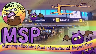 MinneapolisSaint Paul International Airport  MSP  Terminal 1 Airport Tour [upl. by Ettenauq]