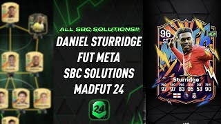 DANIEL STURRIDGE  ALL 16 SBCS  Easiest Way Possible  MadFUT 24 [upl. by Barta]