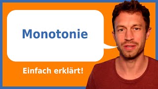 Monotonie  Funktion auf Monotonie untersuchen einfach erklärt  Herr Locher [upl. by Yeldoow]