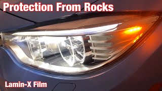 LaminX Headlight Film Install [upl. by Wildee405]