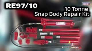 Sealey RE9710 10tonne Snap Body Repair Kit [upl. by Fred]