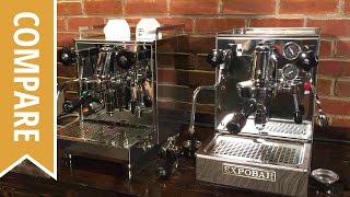 Compare Expobar Office Lever and Profitec Pro 500 Espresso Machine [upl. by Ernestus]