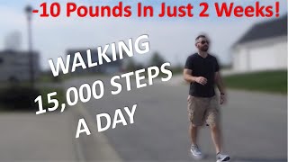 Walking 15000 Steps A Day  My Results [upl. by Andryc]