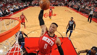 Russell Westbrook  Best Dunks  201920  Houston Rockets [upl. by Samul794]