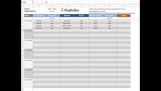 Blutzucker Tabelle Eintragen und Ausdrucken [upl. by Whitebook]