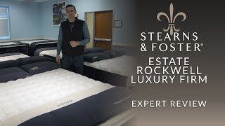 Stearns amp Foster Estate Rockwell Luxury Firm Mattress Expert Review [upl. by Matejka]