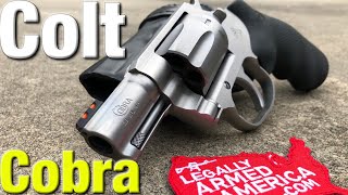 Colt Cobra 38 Special revolver makes a triumphant return [upl. by Ddahc]