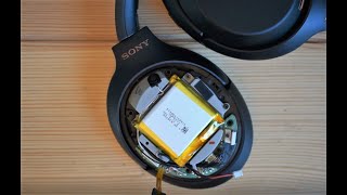 Sony WH1000XM3 Battery Troubleshooting Repair or Replacement Walkthrough  Teardown and Fix [upl. by Bethel51]