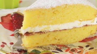 Victoria Sponge Cake Recipe Demonstration  Joyofbakingcom [upl. by Kciredorb]