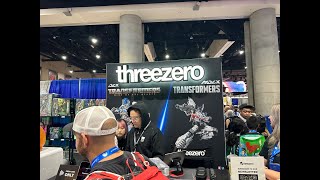 SDCC 2024 threezero Booth [upl. by Rehpotsihc]