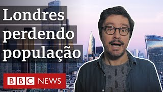 Por que Londres está perdendo população num êxodo sem precedentes [upl. by Naloj181]