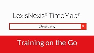 LexisNexis TimeMap Overview [upl. by Fruin317]