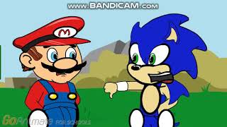 Sonic grounds Mario and gets Grounded [upl. by Soracco]